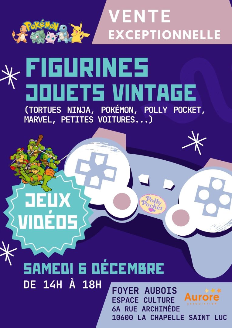 Vente exceptionnelle – Jouets Anciens et Jeux vidéos - 0