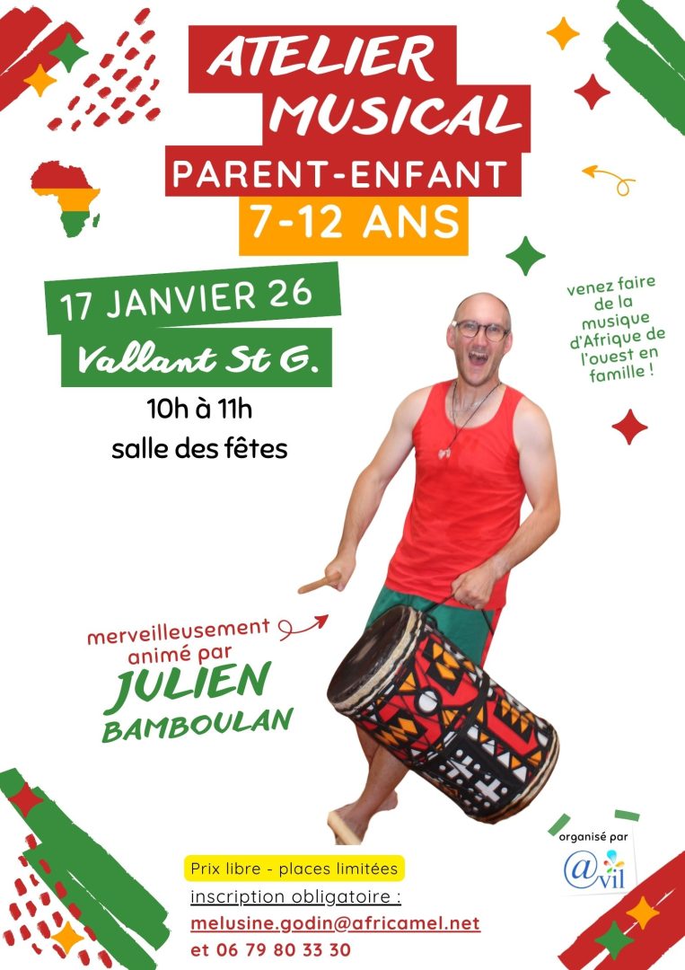 Atelier Percussions Parents / Enfants (7 à 12 ans) - 0