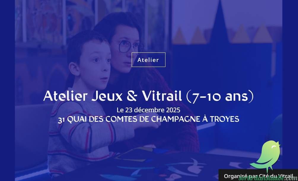 Atelier Jeux & Vitrail (7-10 ans) - 0
