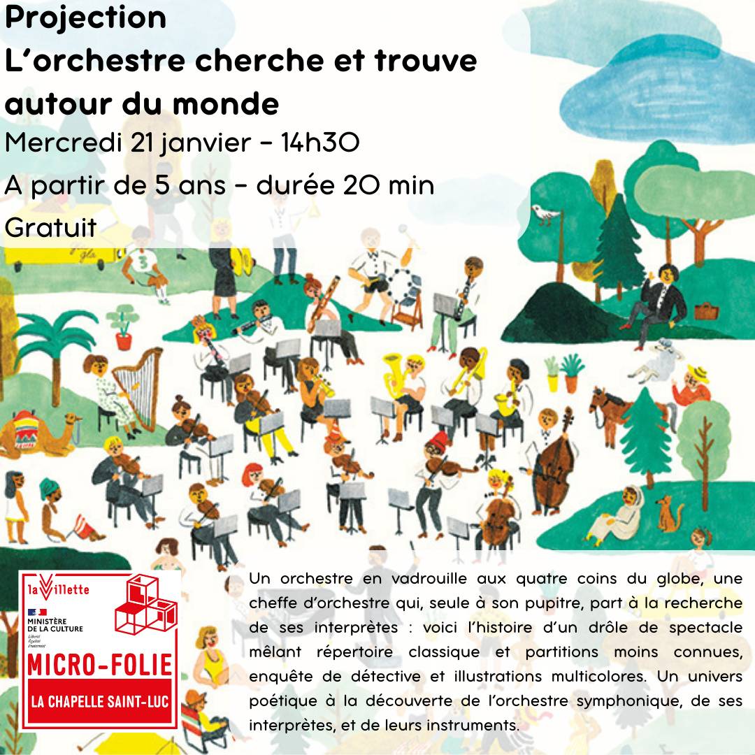 Projection: l&rsquo;orchestre cherche et trouve autour du monde - 0