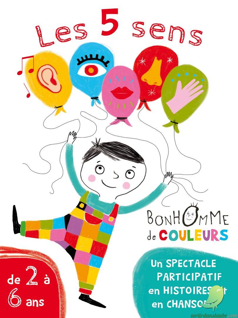 Les 5 sens de Bonhomme de couleurs - 0