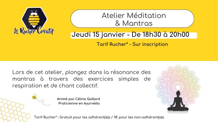 Atelier Méditation & Mantras - 0