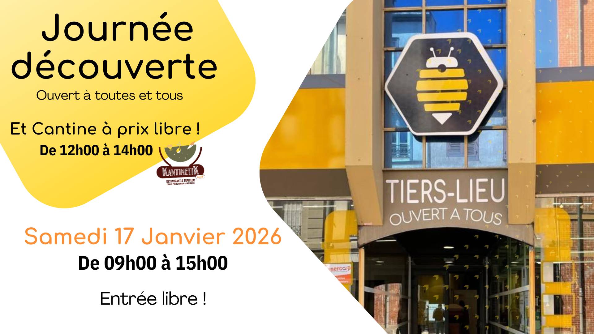 Journée Découverte du Rucher Créatif et Cantine à prix libre - 0