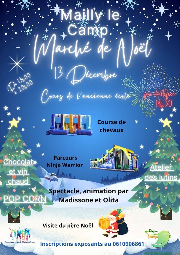 Marché de Noel: Mailly le Camp - 0