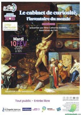 Conférence « Le cabinet de curiosité, l’inventaire du monde » - 0