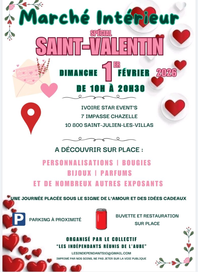 Marché spécial « Saint Valentin » - 0
