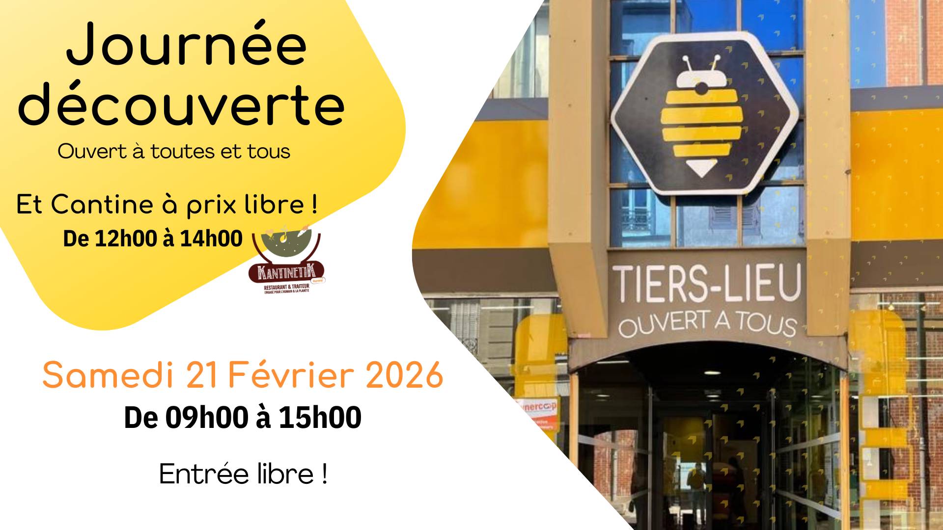 Journée Découverte du Rucher Créatif et Cantine à prix libre - 0