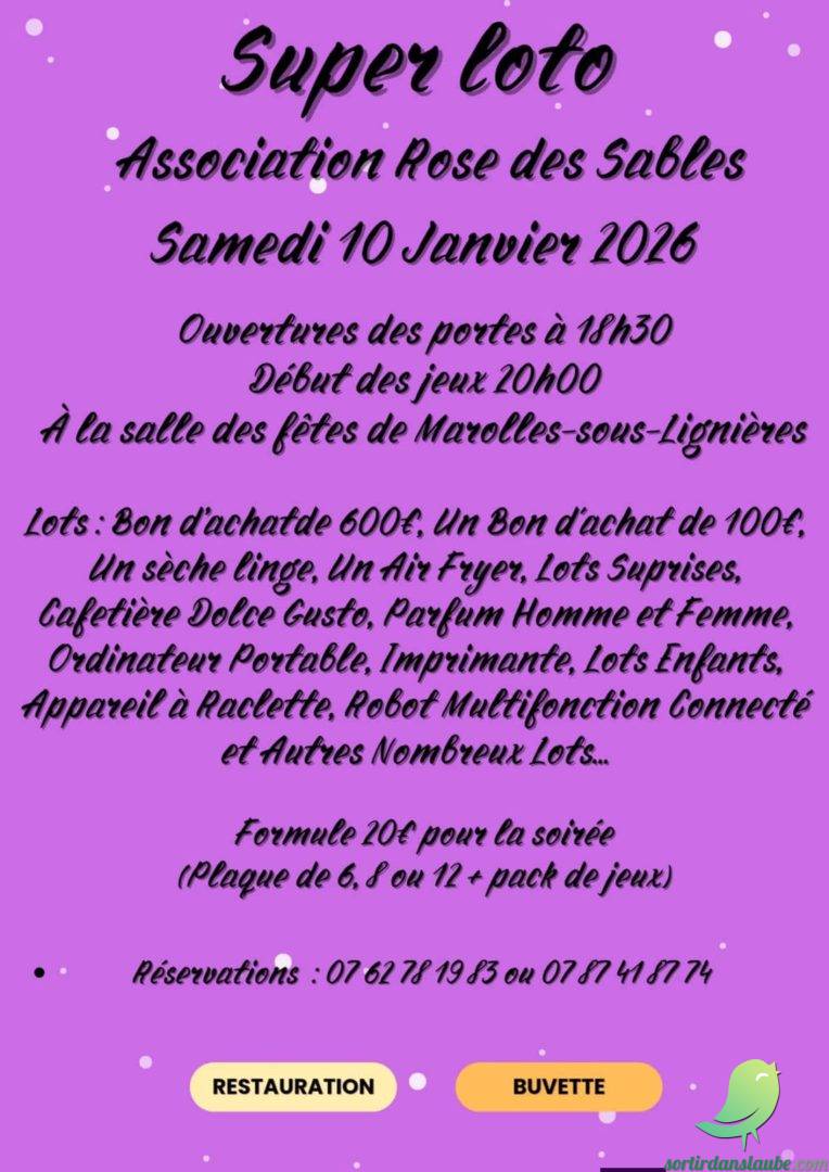 Loto: Marolles sous Lignières - 0