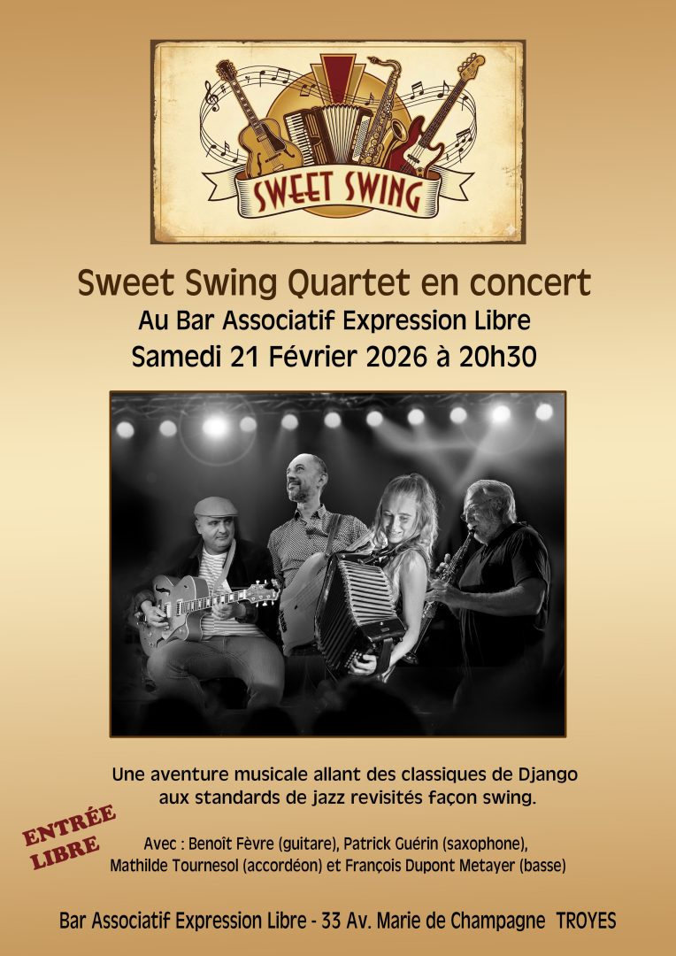 Soirée Jazz Manouche avec le groupe Sweet Swing - 0