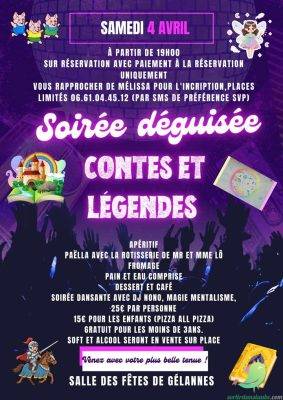 Soirée déguisé contes et légendes - 0