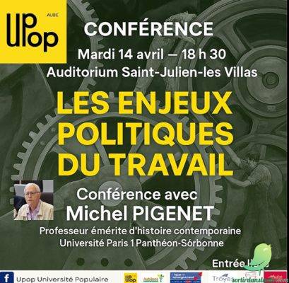 Conférence: les enjeux politique du travail - 0