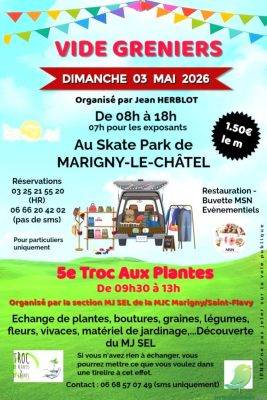 Vide grenier & Troc Aux Plantes: Marigny - 0