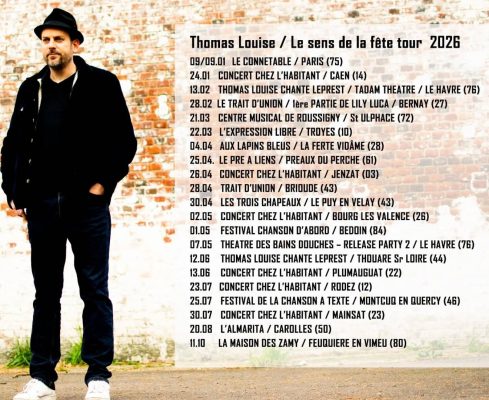 ANNULÉ! Concert avec Thomas LOUISE - 0