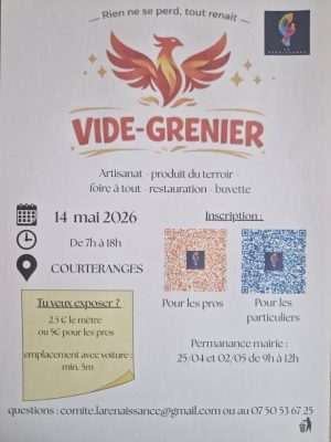Grand vide grenier de Courteranges - 0