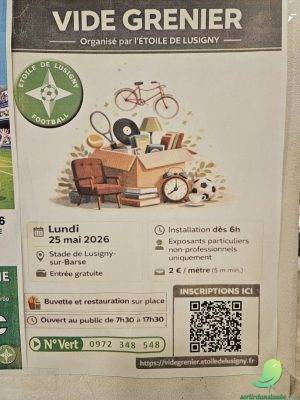 Vide grenier: Lusigny - 0