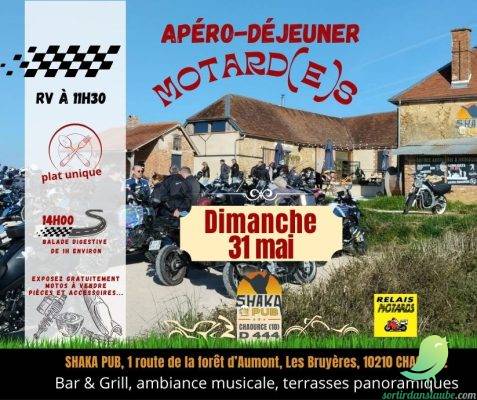 Apéro-Déjeuner motard(e)s au SHAKA PUB - 0