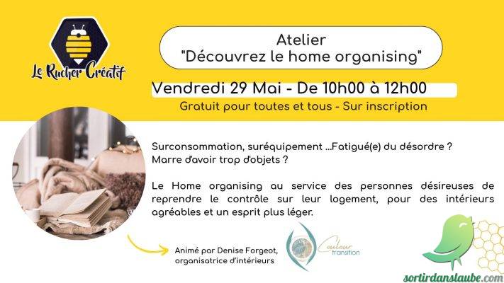 Atelier « Découvrez le home organising »  - 0