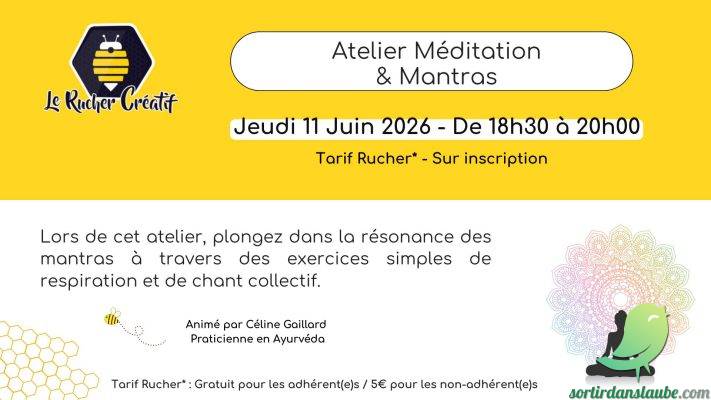 Atelier Méditation & Mantras - 0