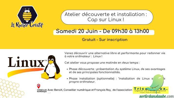 Atelier découverte et installation : Cap sur Linux ! - 0