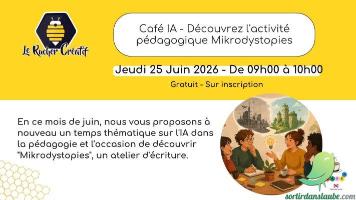 Café IA – Découvrez l&rsquo;activité pédagogique Mikrodystopies - 0