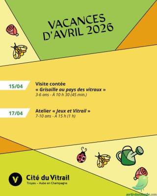 Cité du Vitrail : vacances de printemps - 1