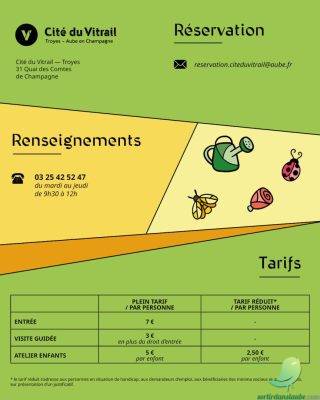 Cité du Vitrail : vacances de printemps - 3