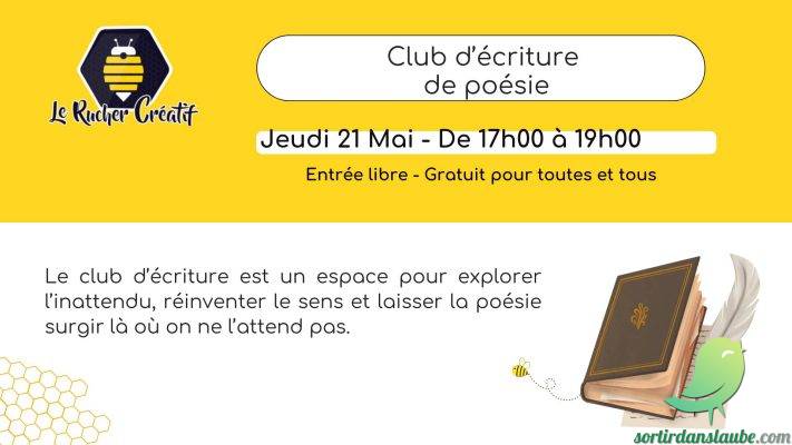 Club d&rsquo;Ecriture de Poésie - 0
