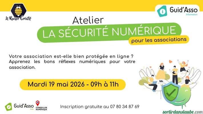 Guid&rsquo;Asso : Atelier La sécurité numérique pour les associations - 0