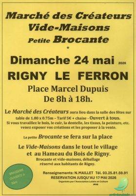 Marché de créateurs, vide maison et petite brocante - 0