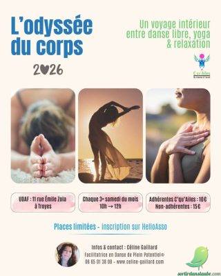 L’Odyssée du corps – Danse libre • Yoga • Relaxation - 0