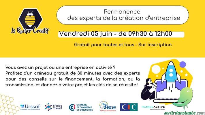 Permanence des expert(e)s de la création d&rsquo;entreprise - 0