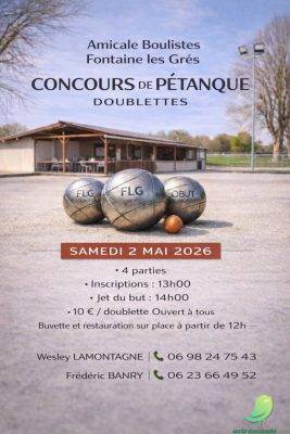Concours de pétanque - 0