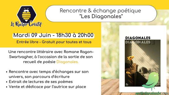 Rencontre & échange poétique « Les Diagonales » - 0