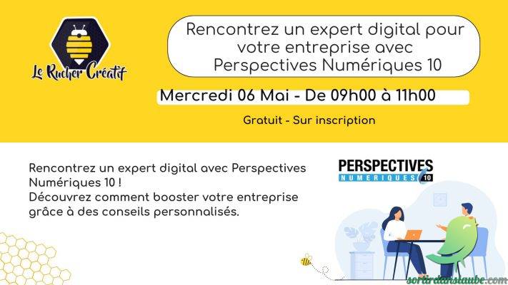 Rencontrez un expert digital pour votre entreprise avec Perspectives Numériques 10 - 0