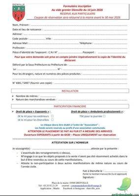 Vide grenier: Dienville - 1