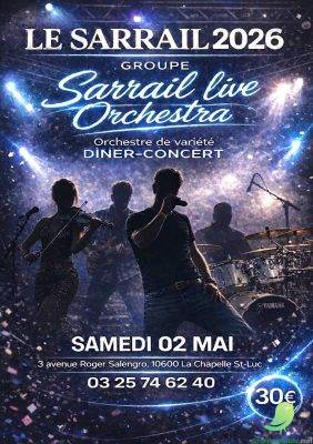Dîner concert avec Sarrail Live Orchestra - 0