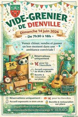 Vide grenier: Dienville - 0
