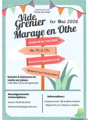 Vide grenier: Maraye en Othe - 0