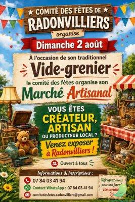 Vide grenier: Radonvilliers - 0