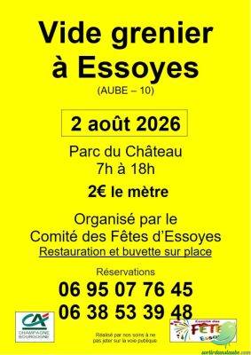 Vide grenier: Essoyes - 0