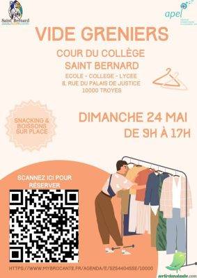 Vide grenier de l&rsquo;Ecole Collège Lycée Saint-Bernard - 0