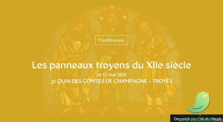 Conférence: Les panneaux troyens du XIIe siècle - 0