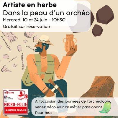Artistes en herbe: dans la peau d&rsquo;un archéo - 0
