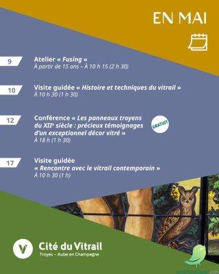 Mai à la Cité du Vitrail - 1