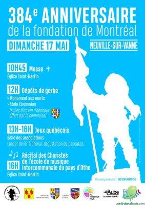  384ème anniversaire de la fondation de Ville-Marie (Montréal) - 0