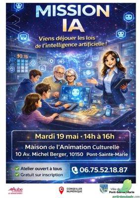 Atelier Mission IA : Découvrez l’intelligence artificielle à travers un escape game - 0