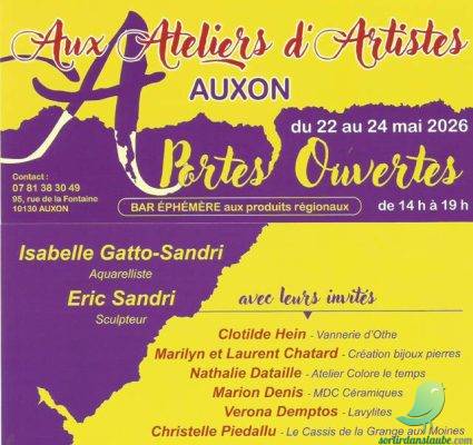 Porte ouverte aux ateliers d&rsquo;artistes d&rsquo;Auxon - 0