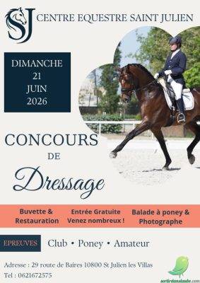 Concours de Dressage équestre - 0