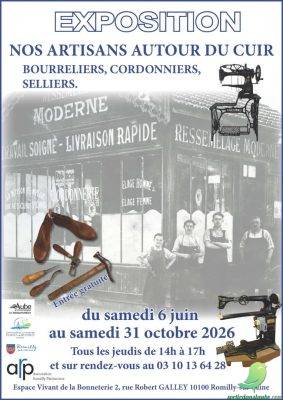 Exposition: Nos artisans autour du cuir - 0