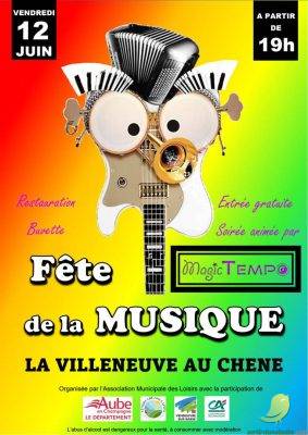 Fête de la musique: la Villeneuve au Chêne - 0